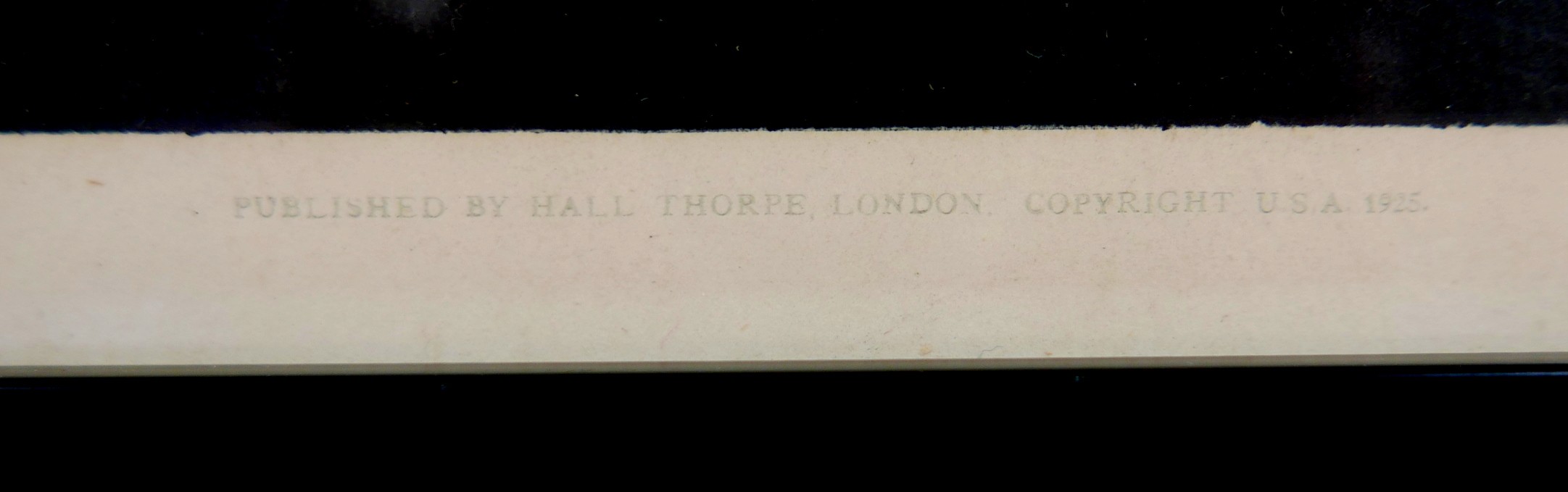 John Hall Thorpe (Australian, 1874-1947): 'Marigolds', signed in pencil lower right margin, - Image 5 of 14