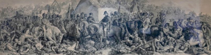 After Daniel Maclise RA: 'Wellington and Blucher meeting after the Battle of Waterloo'
