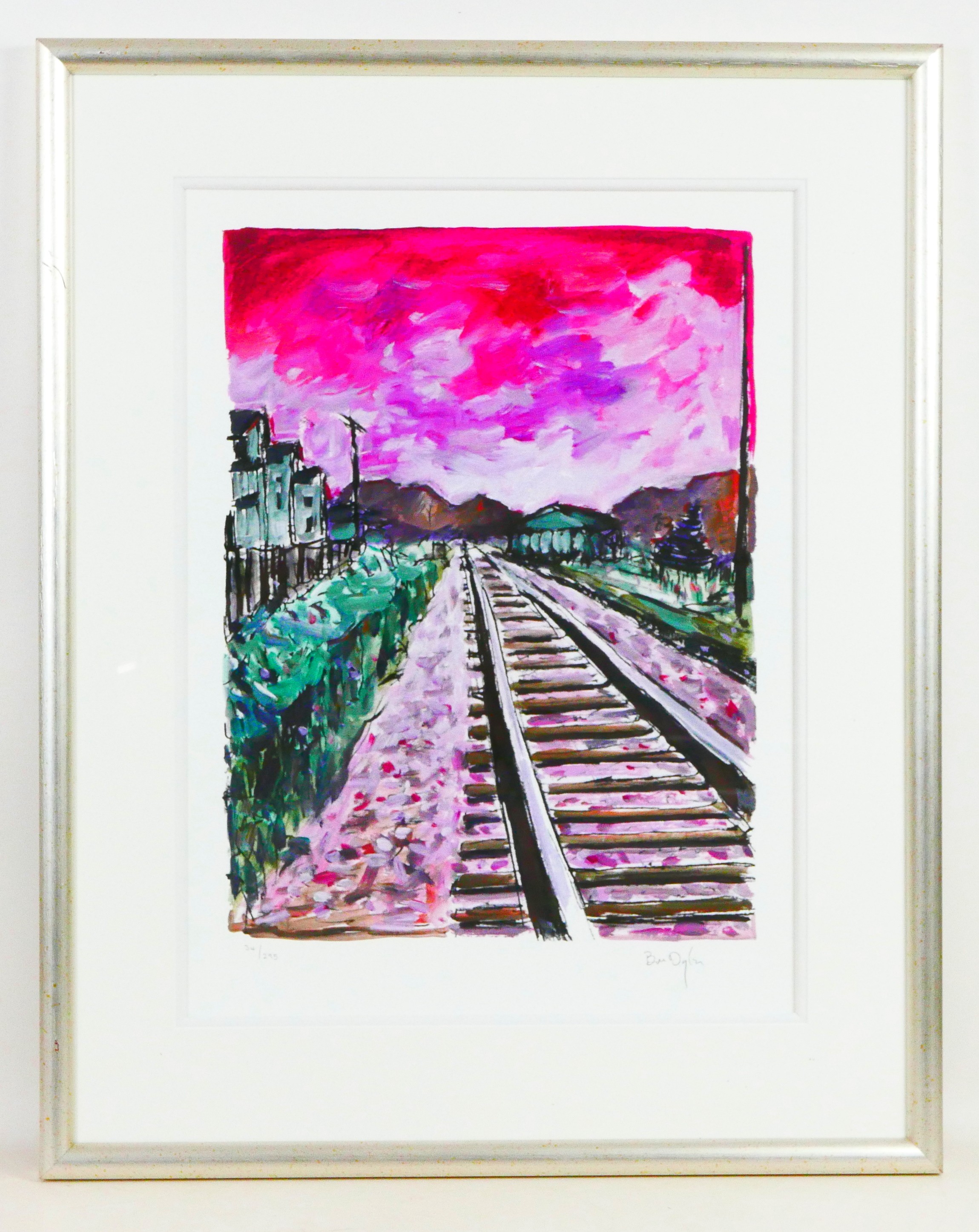 After Bob Dylan (American, b.1941-): Four 'Train Tracks' limited edition signed giclee prints, - Image 8 of 21
