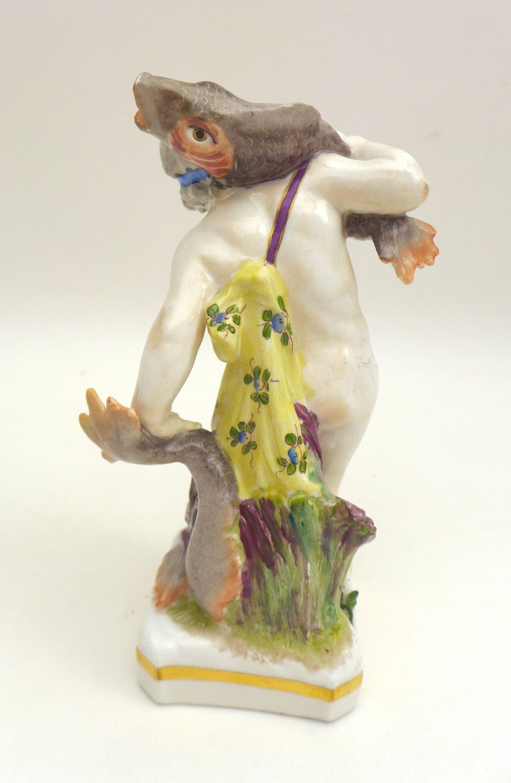 CATALOGUE AMENDMENT: A set of four 19th century Meissen style porcelain putti figures - Image 9 of 13