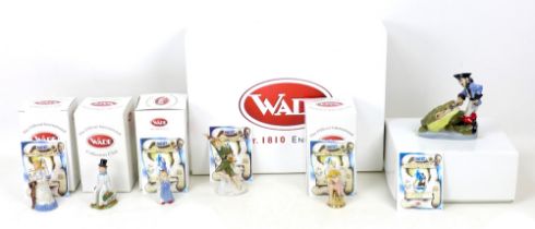 A large collection of Wade figurines and ornaments, including six Wade boxed Peter Pan Collection
