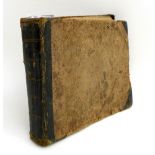 A handwritten Victorian notebook containing poems and other writings, including 'Parental Advice' by