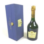 Vintage Champagne: a bottle of Comtes de Champagne, 1996, 750ml, 12% vol, in presentation case.