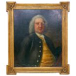 John Michael Williams (British, 1710-c.1780): ÔDr Samuel JohnsonÕ, a half-length Georgian