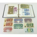 A collection of 20th century World and English bank notes, including a 100 Mark Reichsbanknote. (1