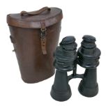 A pair of WWII Leitz Kriegsmarine binoculars