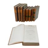 A collection of early 19th century and later English Literature, including Thomas Warton 'Poems upon