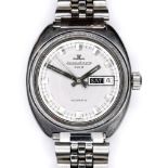 A Jaeger LeCoultre Club stainless steel gentleman's wristwatch, model E300305