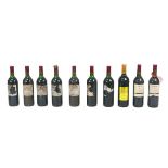 Vintage wine: a mixed parcel of red wine, comprising of seven bottles of Chateau de Leret Cahors