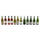 Vintage wine: a mixed parcel of white wine, comprising four bottles of Petit Roch Lirac 1994, one