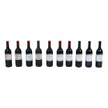 Vintage wine: ten bottles of Cahors Clos Resseguier, seven bottles of 1997, three from 2001. (10)