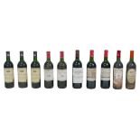 Vintage wine: a mixed parcel of Saint-Emilion red wine, comprising three bottles Barton & Guestier