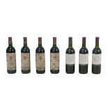 Vintage wine: a mixed parcel of Bordeaux red wine, comprising three bottles of Chateau Tour Saint