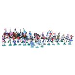 A collection of over forty assorted Del Prado models of predominantly Napoleonic period cavalry