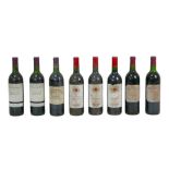 Vintage wine: a mixed parcel of Haut-Medoc red wine, comprising two bottles Chateau Haut-Duriez
