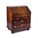 A MID-18TH CENTURY OAK BUREAU