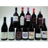 12 BOTTLES ROMANIAN AND GREEK RED WINE