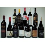 12 BOTTLES SPANISH RED WINE