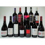 12 BOTTLES RUSSIAN AND HUNGARIAN RED WINE