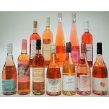 12 BOTTLES ROSÉ WINE (MIXED ORIGIN)