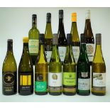 12 BOTTLES WHITE WINE (MIXED ORIGIN)