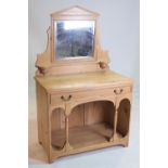 A 19TH CENTURY PINE DRESSING TABLE