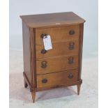 A MODERN FRENCH SIDE CHEST WITH FOUR DRAWERS