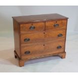 A GEORGE III MAHOGANY CHEST