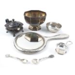 SILVER, FOREIGN AND PLATED WARES (8)