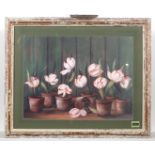 A PAIR OF REPRODUCTION COLOUR PRINTS OF TULIPS (2)
