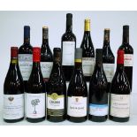 12 BOTTLES FRENCH RED WINE