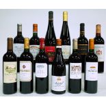 12 BOTTLES FRENCH RED WINE