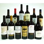 12 BOTTLES PORTUGUESE RED WINE