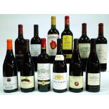 12 BOTTLES FRENCH RED WINE