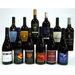 12 BOTTLES CALIFORNIAN RED WINE