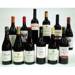 12 BOTTLES FRENCH RED WINE