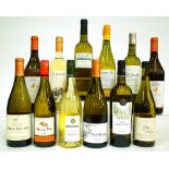 12 BOTTLES FRENCH WHITE WINE