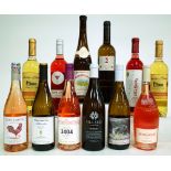 12 BOTTLES SPANISH WHITE AND ROSE WINE