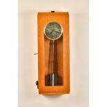 AN OAK CASED SIEMANS ELECTRIC MASTER CLOCK