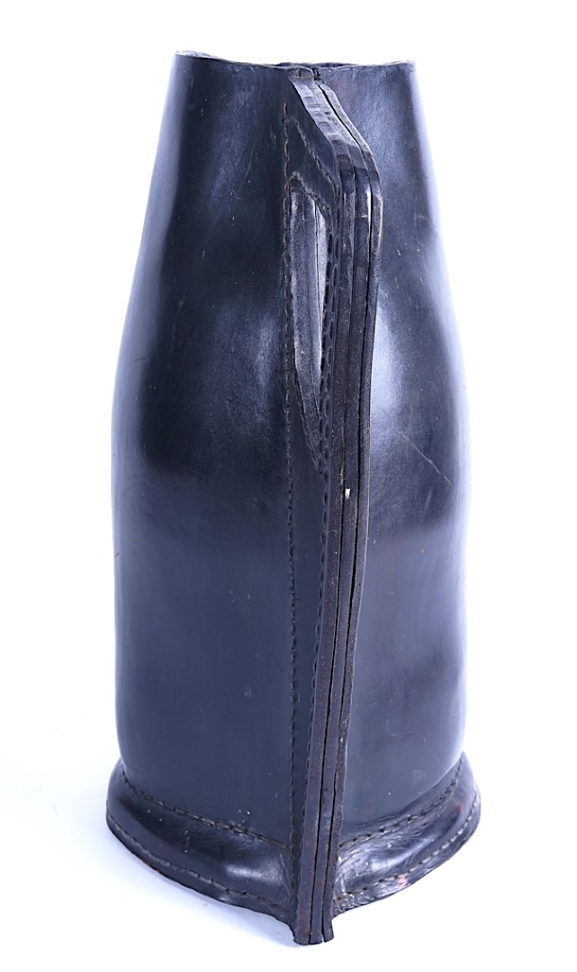 A LEATHER BLACK-JACK JUG - Image 4 of 9