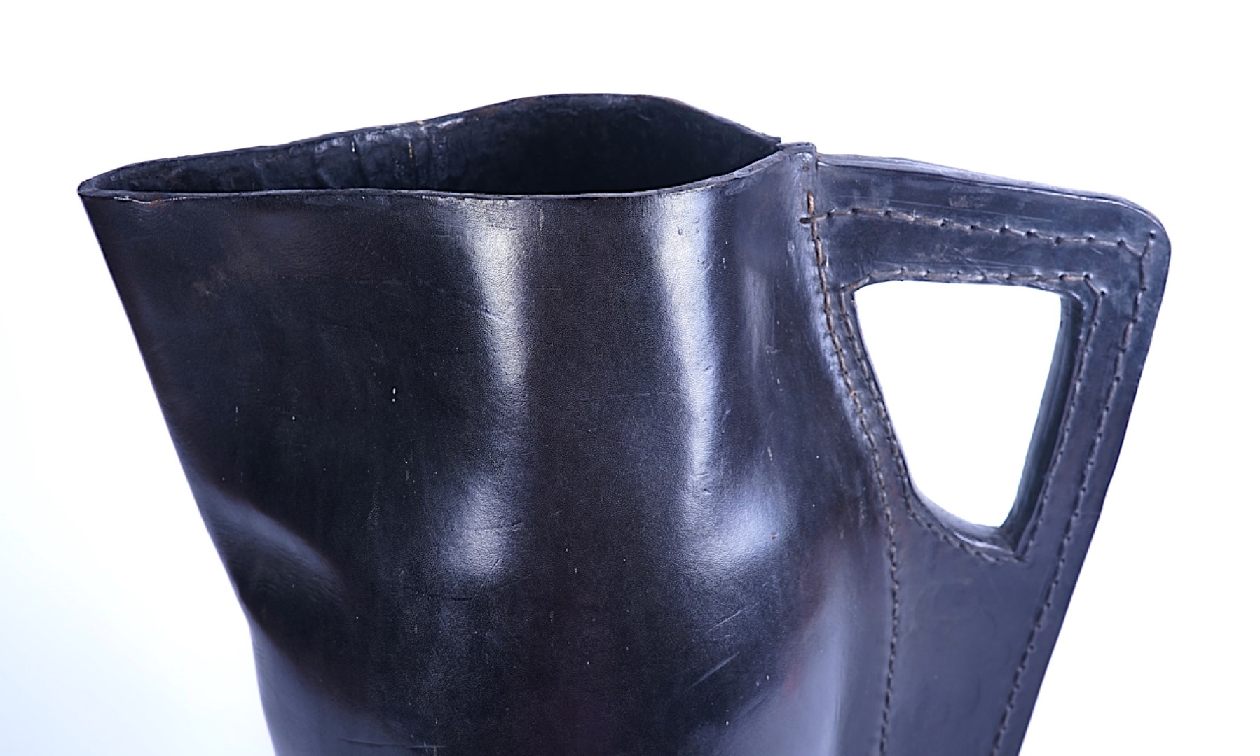 A LEATHER BLACK-JACK JUG - Image 5 of 9