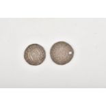 TWO ANGLO-SAXON SILVER PENNIES (2)