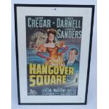 FILM POSTER: HANGOVER SQUARE, 1944