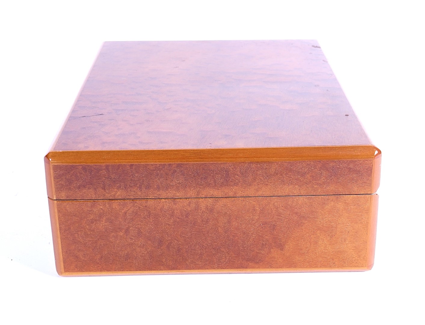 DUNHILL; A SATINWOOD VENEERED HUMIDOR - Image 5 of 8