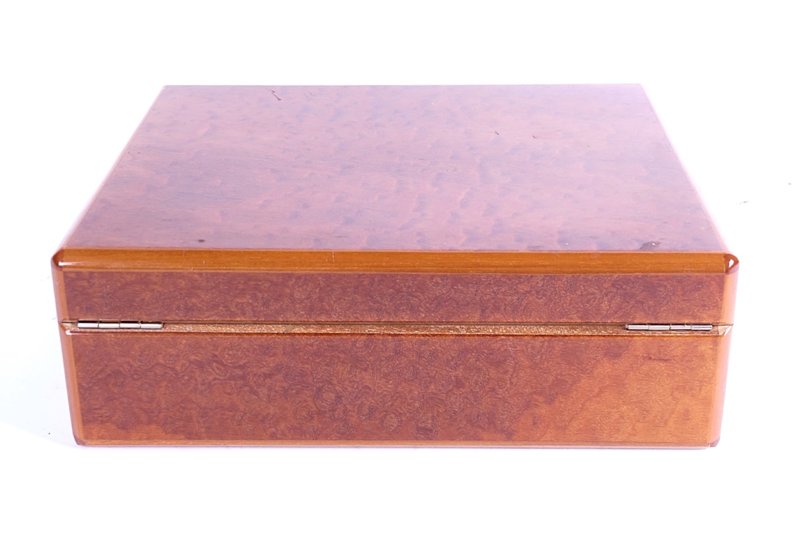 DUNHILL; A SATINWOOD VENEERED HUMIDOR - Image 6 of 8