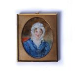 A PORTRAIT MINIATURE OF A LADY