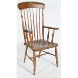 A LATE 17TH CENTURY ASH AND ELM WINDSOR CHAIR
