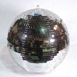 A MODERN DISCO BALL, 50CM