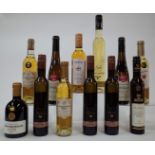 12 BOTTLES DESSERT WINE - MIXED ORIGIN