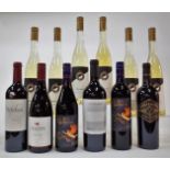 12 BOTTLES AMERICAN WINE (MIXED)